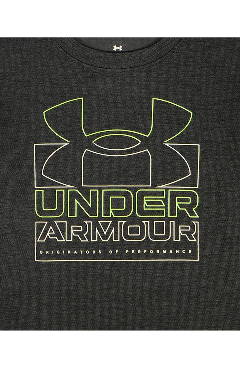 Under Armour Kids' UA Tech<sup>™</sup> Twist Logo Graphic T-Shirt & Shorts Set, Alternate, color, Black