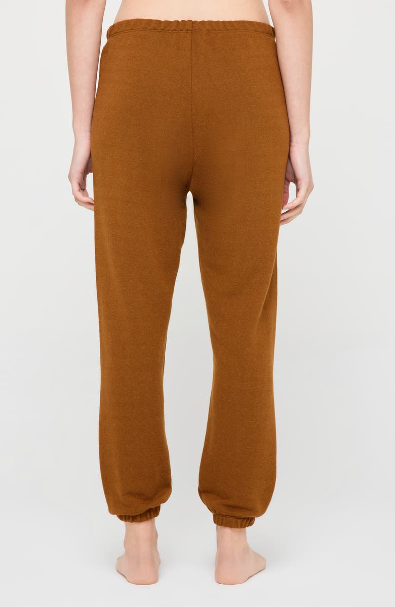 Spiritual Gangster Essence Bolt Luna Cotton & Modal Joggers, Alternate, color, Dune