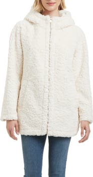 Sanctuary Textured Faux Fur Jacket