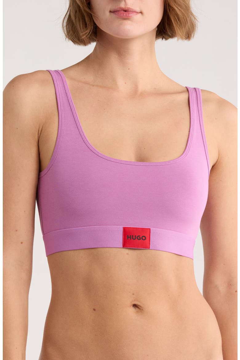Red Label Bralette, Main, color, MEDIUM PURPLE