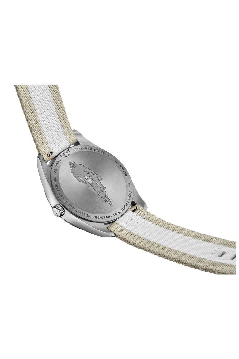 PR 100 Cycling Webbing Strap Watch, 40mm, Alternate, color, GREY