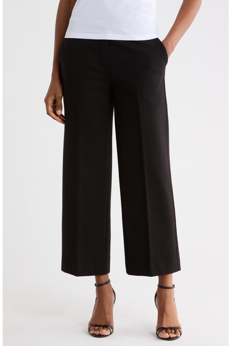 Talbert Ponte Pants, Main, color, BLACK