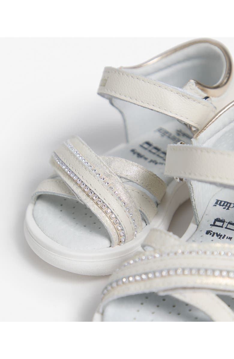 NeroGiardini Sporty Sandal, Alternate, color, Beige/ Gold