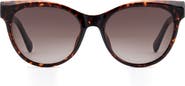 Fossil 53mm Gradient Cat Eye Sunglasses
