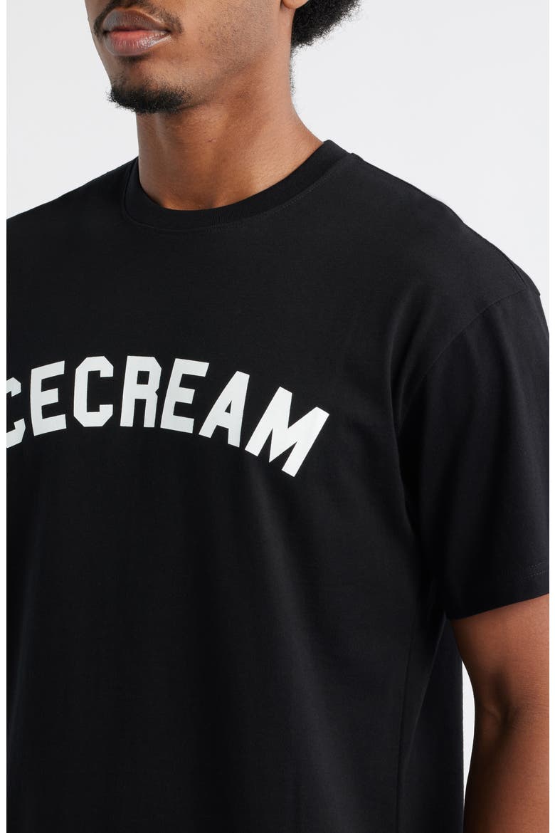 Logo Graphic T-Shirt, Alternate, color, BLACK