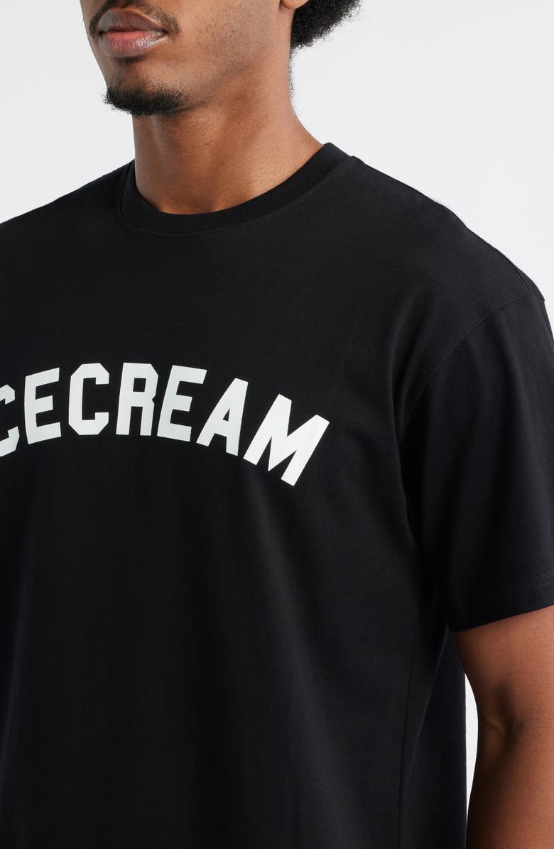 ICECREAM Logo Graphic T-Shirt, Alternate, color, Black