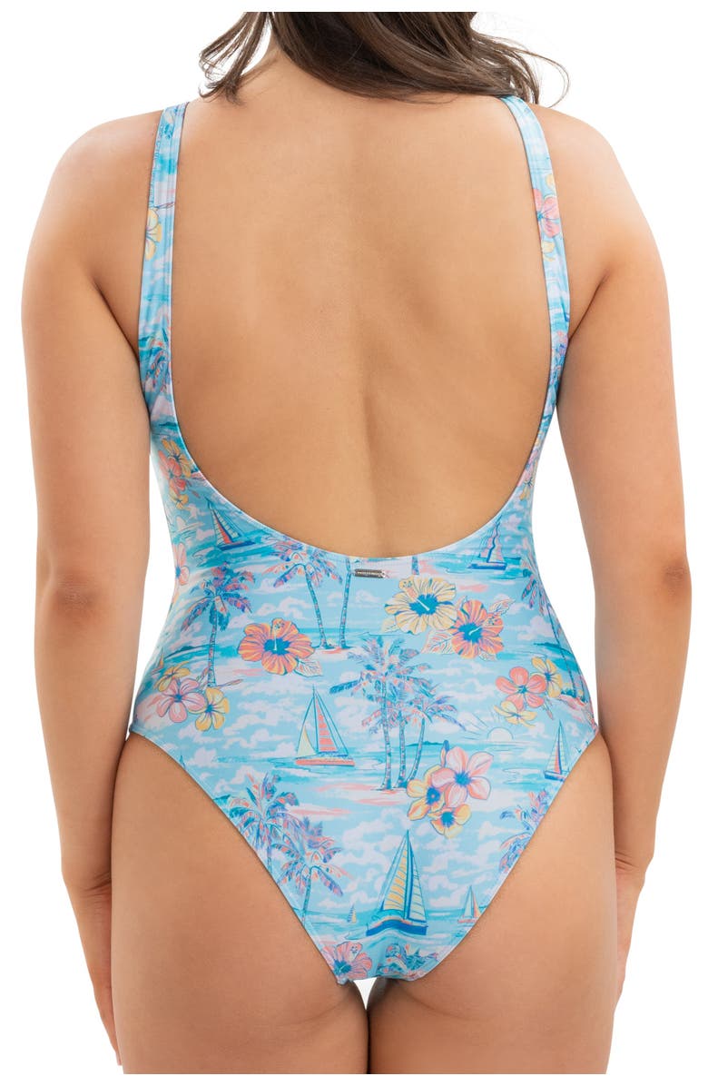 Kenny Flowers The BVIs - Classic One Piece, Alternate, color, Light Blue