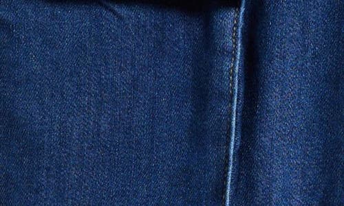 Shop Tractr Kids' Wide Leg Cargo Jeans In Indigo