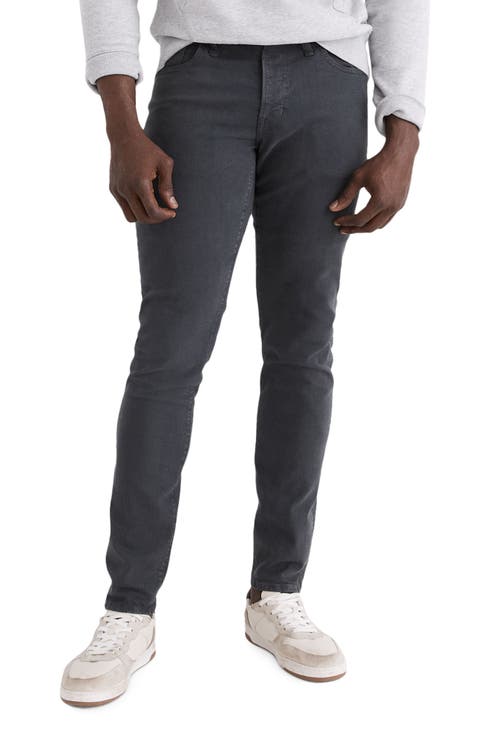 Men's Garment Dyed Athletic Slim Jeans