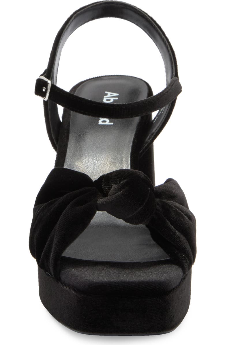 Abound Pamela Velvet Platform Sandal, Alternate, color,