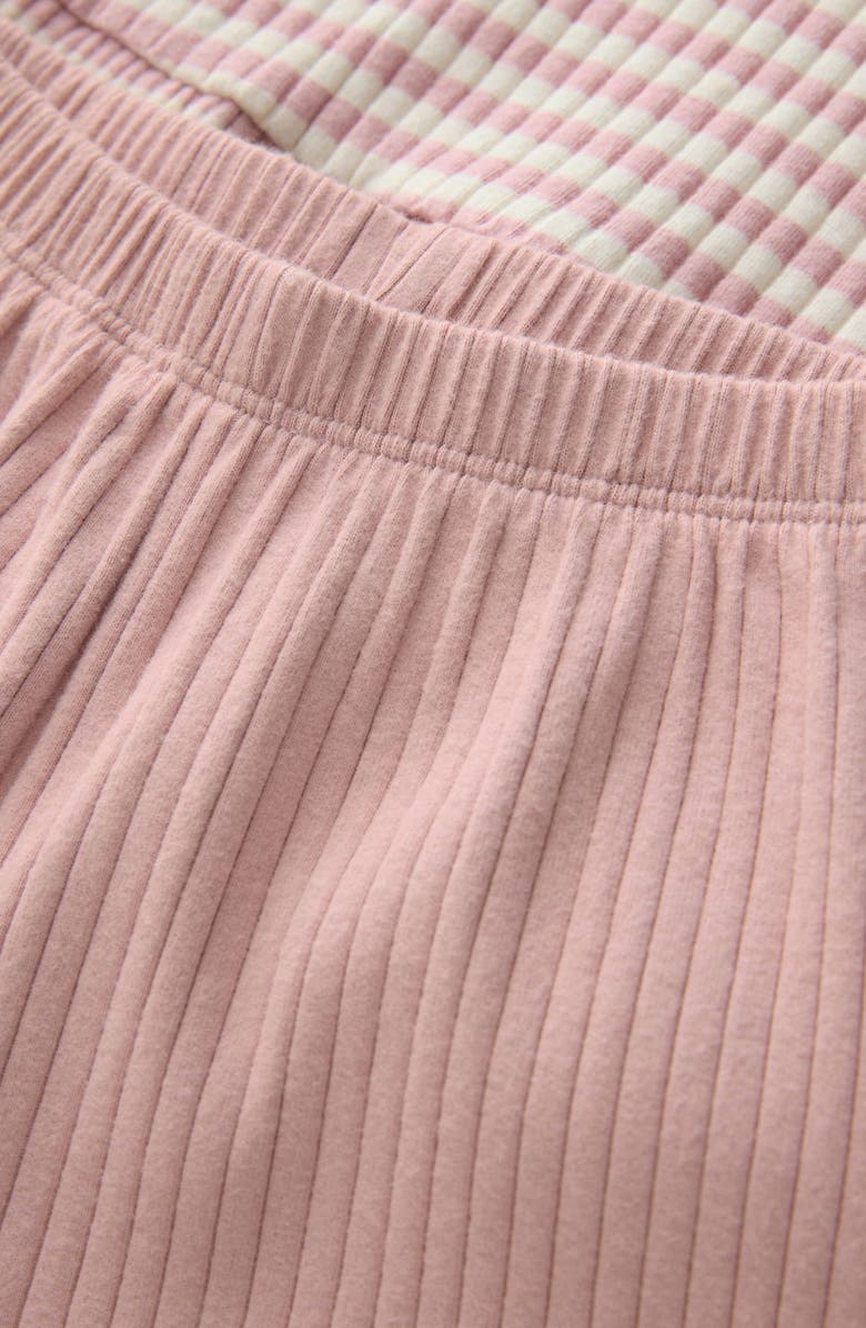 NEXT Kids' Long Sleeve Top & Wide Leggings, Alternate, color, Pink