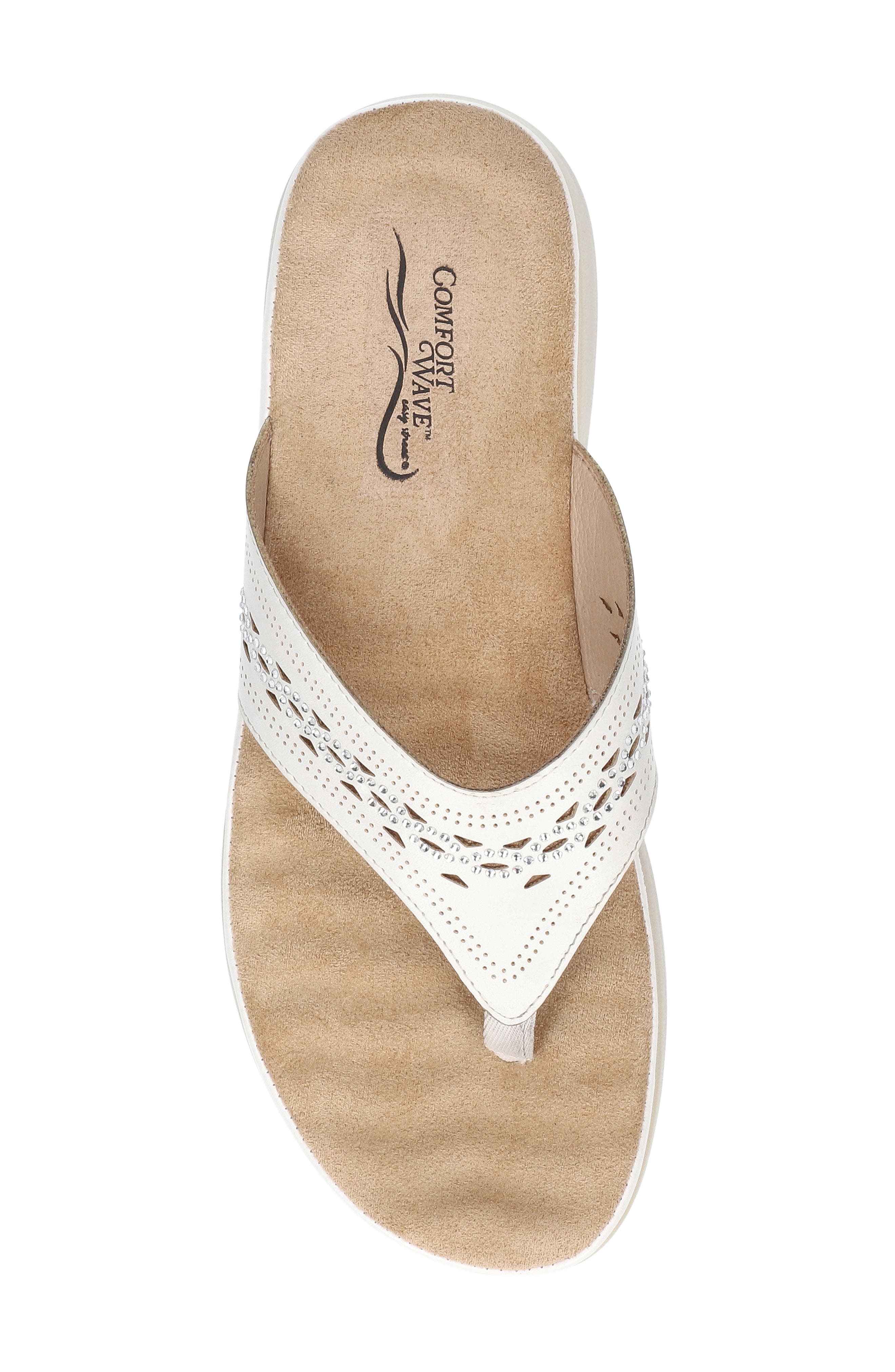 Sonny Platform Sandal, Alternate, color, WHITE
