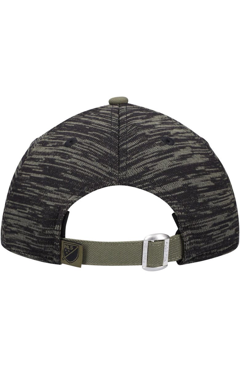 New Era Men's New Era Olive Sporting Kansas City Salute To Service 9TWENTY Adjustable Hat, Alternate, color, 