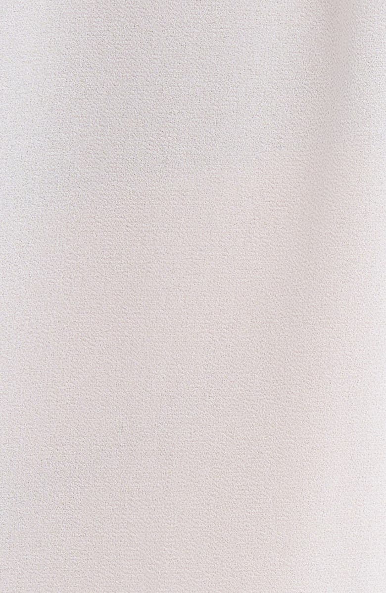 Tahari ASL Ruffle Tie Sleeveless Chiffon Top, Alternate, color, Ivory