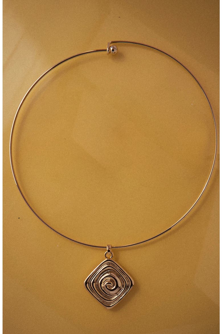 Seychelles Choker, Alternate, color, GOLD