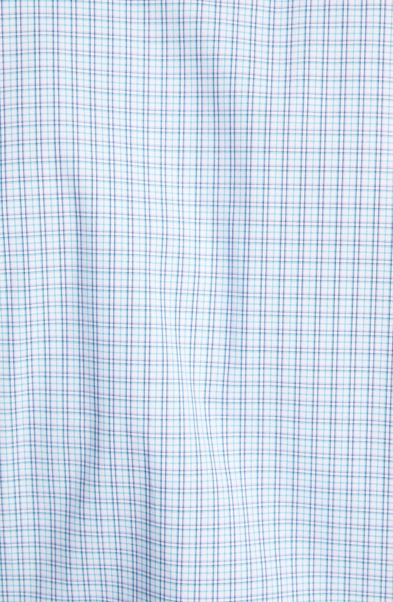 NORDSTROM MEN'S SHOP Trim Fit Non-Iron Plaid Dress Shirt, Alternate, color, 