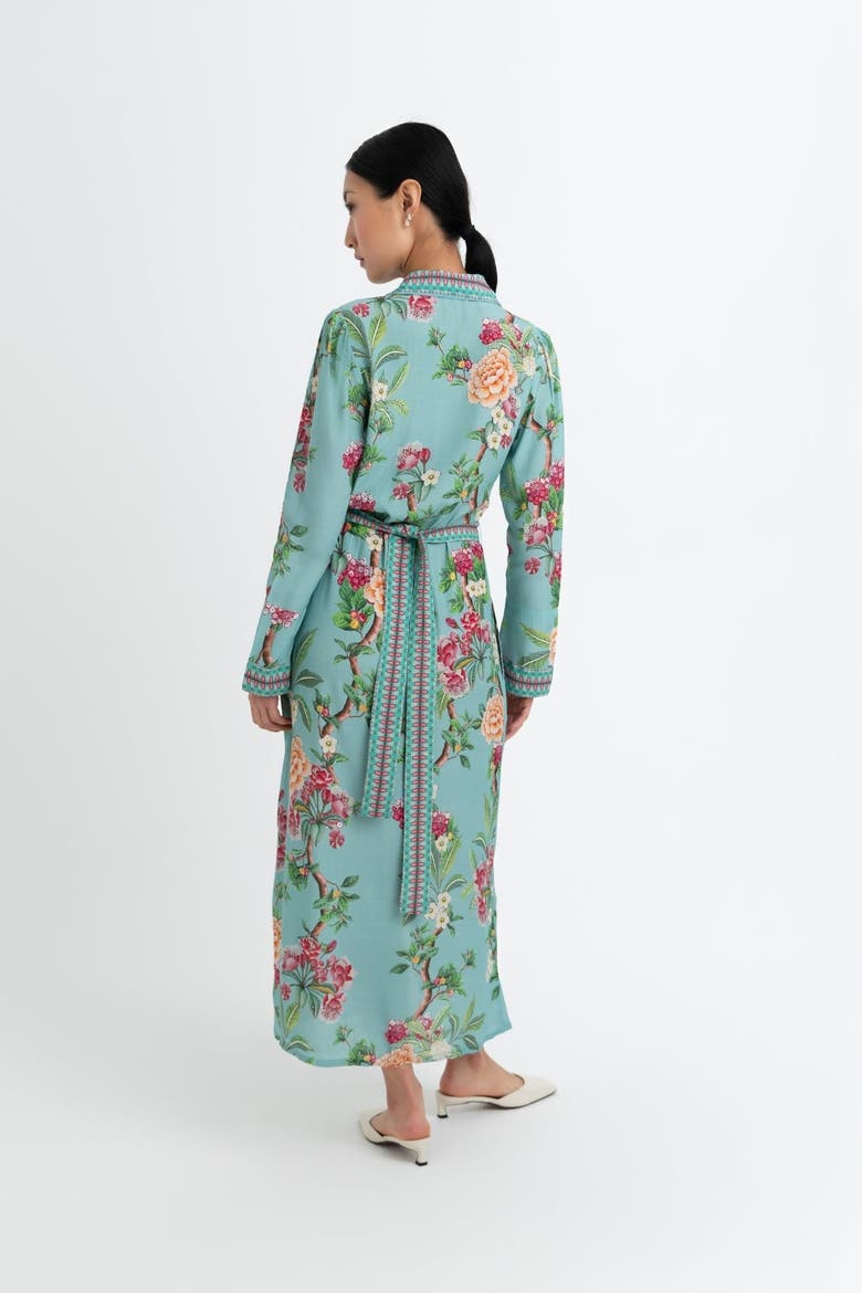 Enola Lilac Dress, Alternate, color, Green