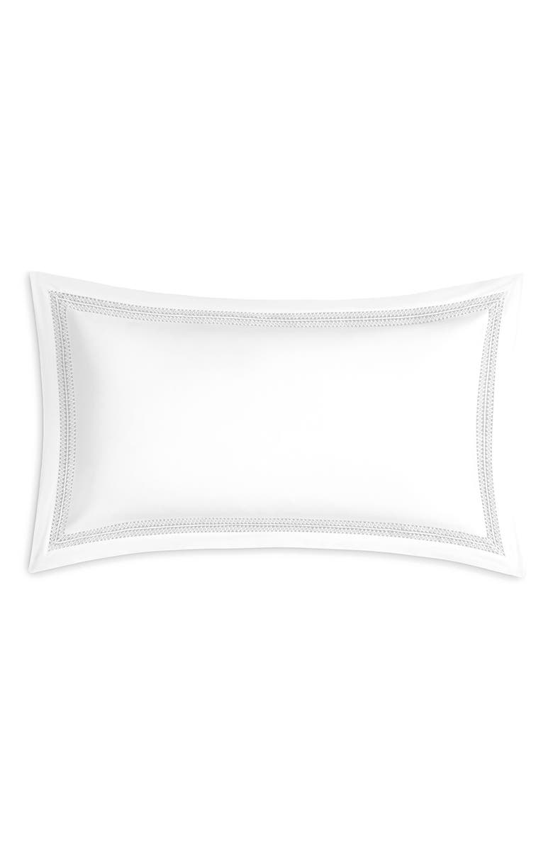Togas Sevigny pillowcase, Alternate, color, White