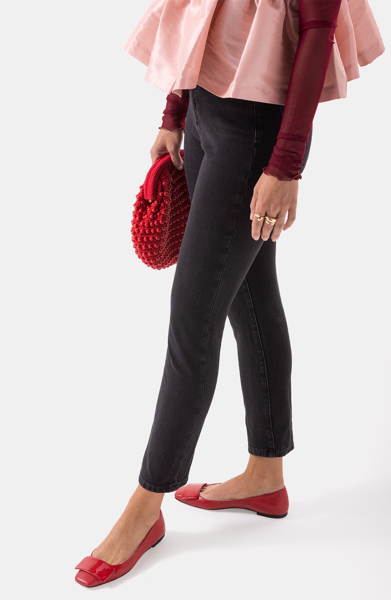Emma Flat, Alternate, color, RED
