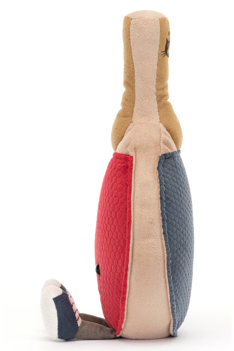 Amusable Sports Table Tennis Plush Toy, Alternate, color, RED/TAN