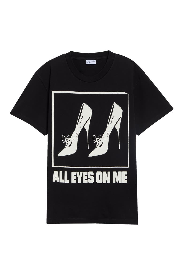 All Eyes on Me Graphic T-Shirt, Main, color, BLACK
