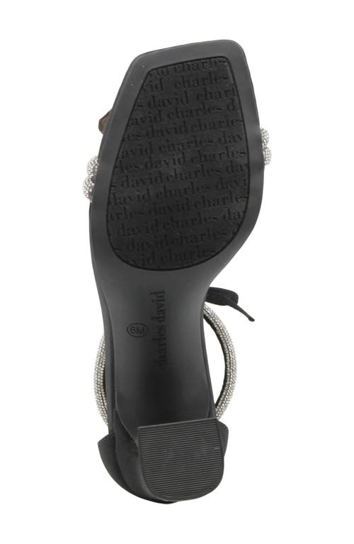 Charles David Rafael Ankle Strap Sandal In Black