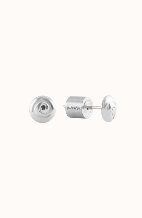 Joiana Jewelry Bold Billow Earrings In Metallic