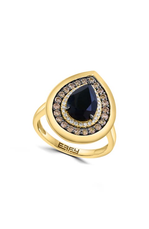 Pear-Cut Stone Statement Ring