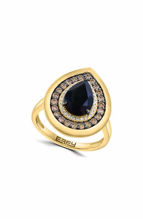 Pear-Cut Stone Statement Ring