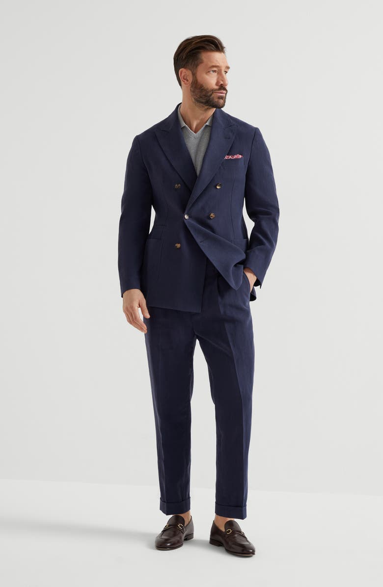 Brunello Cucinelli Polo-style sweater, Alternate, color, 