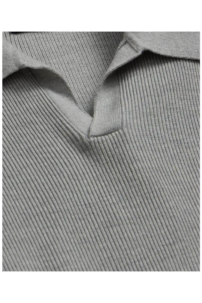 Performance Series Johnny Collar Sweater, Alternate, color, LT. HTHR GREY