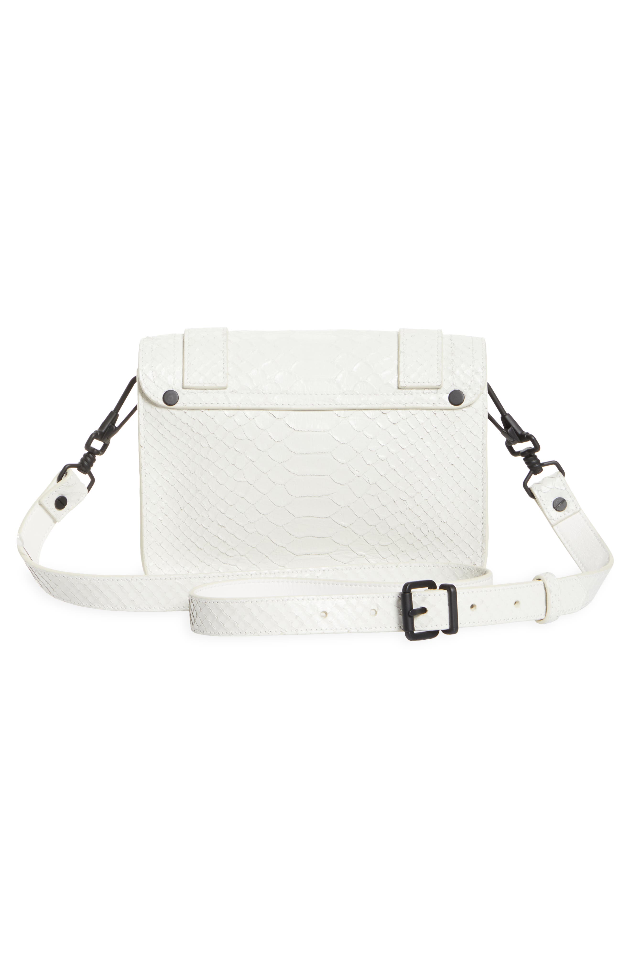 Proenza Schouler Mini PS1 Suede Crossbody Bag, Alternate, color, 