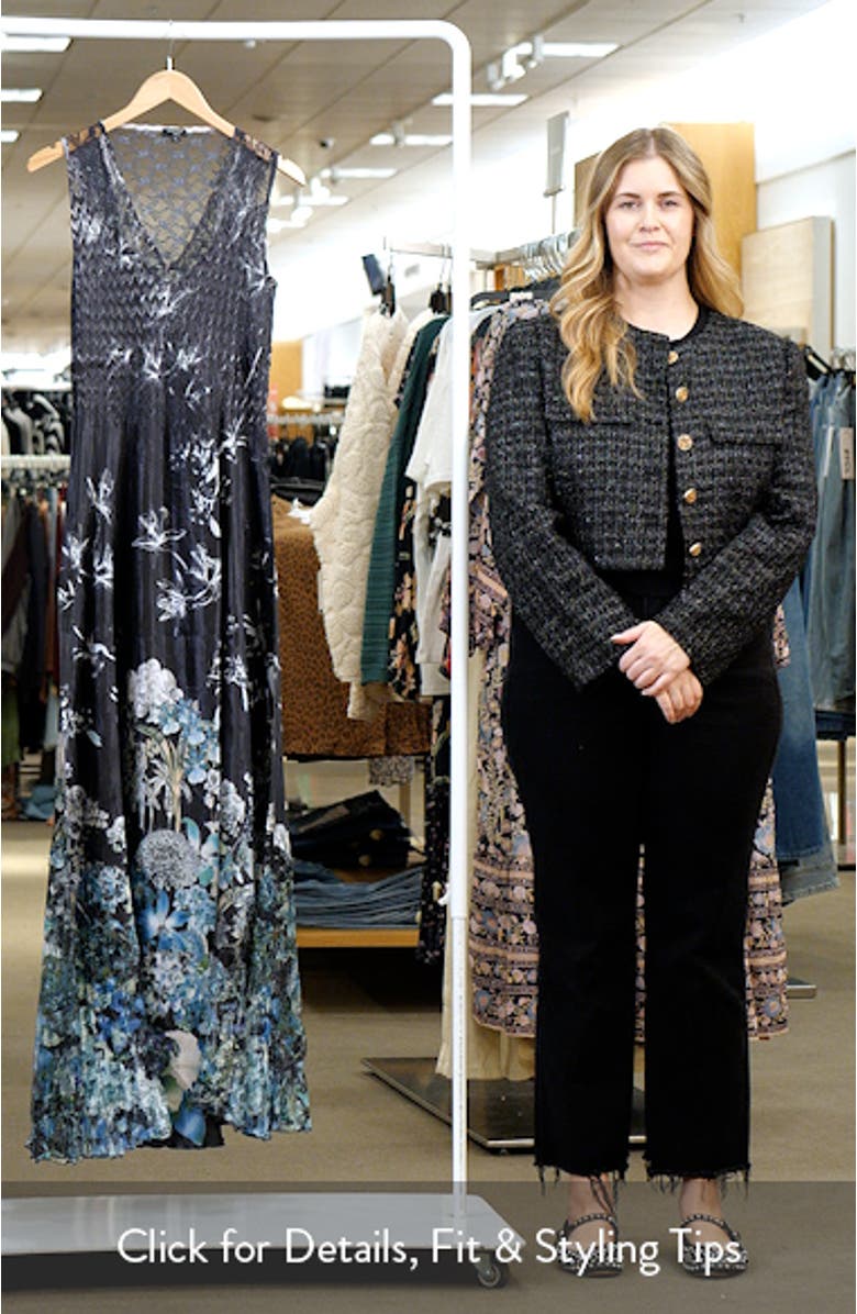 Lace-Up Back Maxi Dress, sales video thumbnail