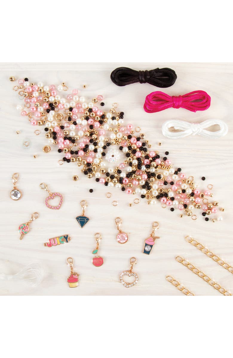 Juicy Couture Pink & Precious Bracelets Kit, Creates 10 Bracelets, Alternate, color, Multicolored