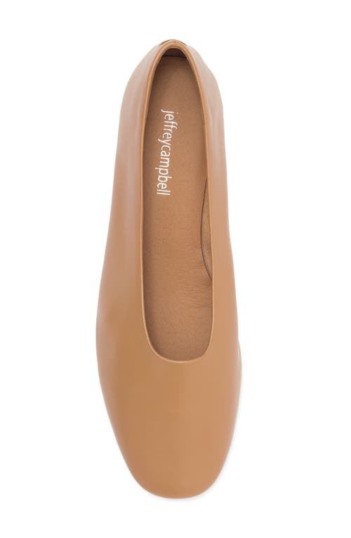 Jeffrey Campbell Trustee Pump In Camel
