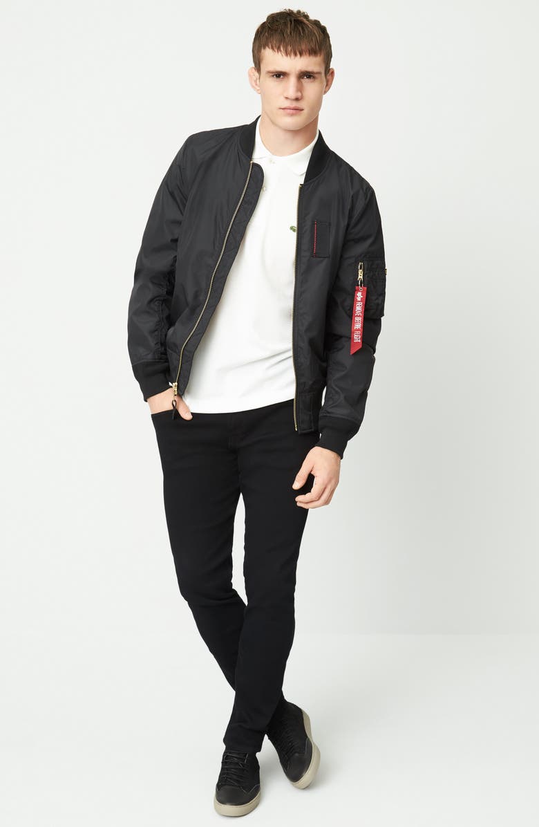 Alpha Industries 'Skymaster' MA-1 Bomber Jacket, Alternate, color, 