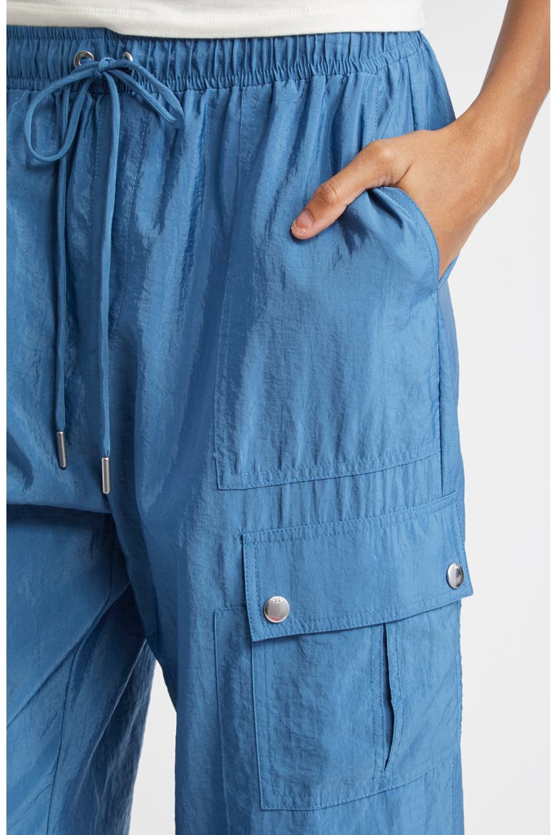 Nitsan Parachute Pants, Alternate, color, BLUE CORN
