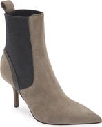 Brunello Cucinelli Pointed Toe Bootie
