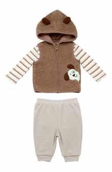 Kids' Puppy Vest, Tee & Pants Set
