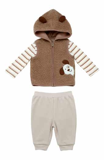 Kids' Puppy Vest, Tee & Pants Set