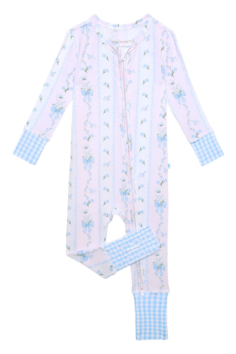 Kids' Convertible One-Piece Pajamas, Main, color, PINK