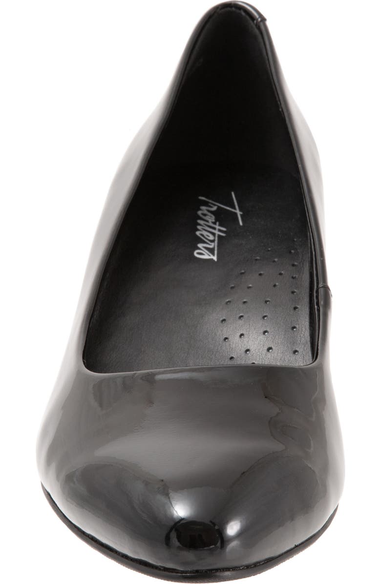Trotters Kiera Pump, Alternate, color, Black Pat