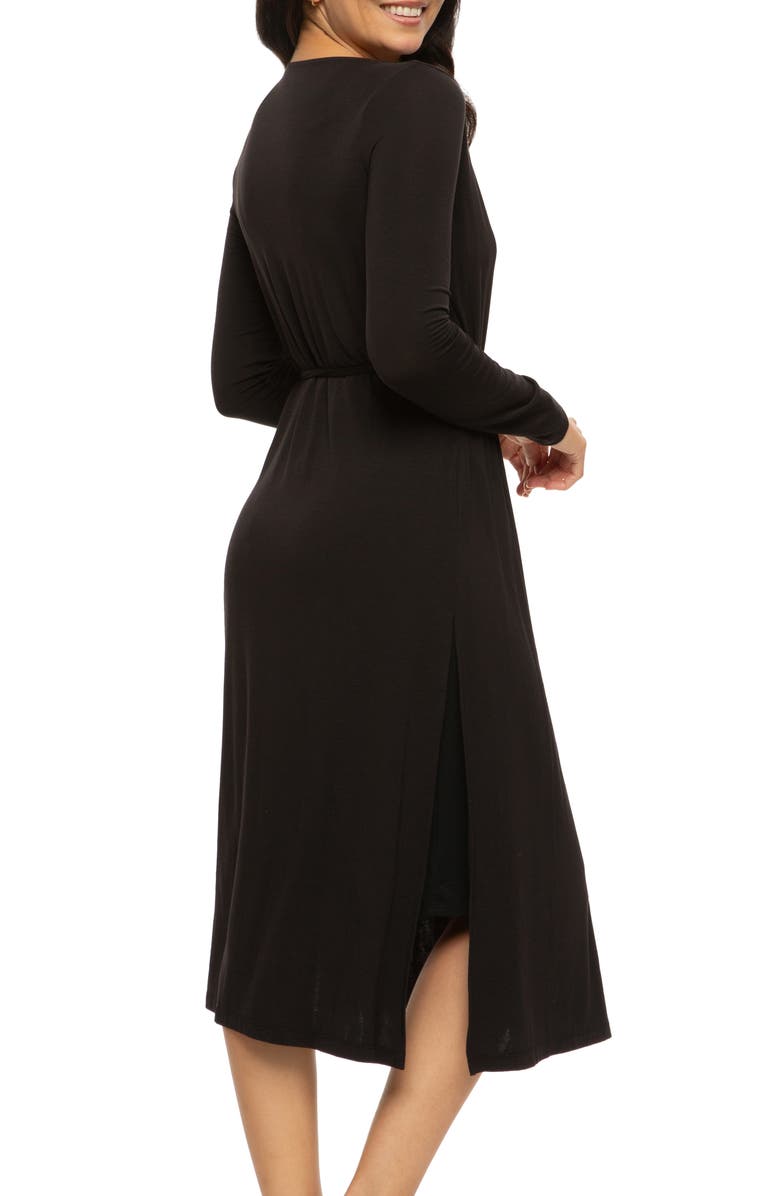 Felina Lena Robe, Alternate, color, Black