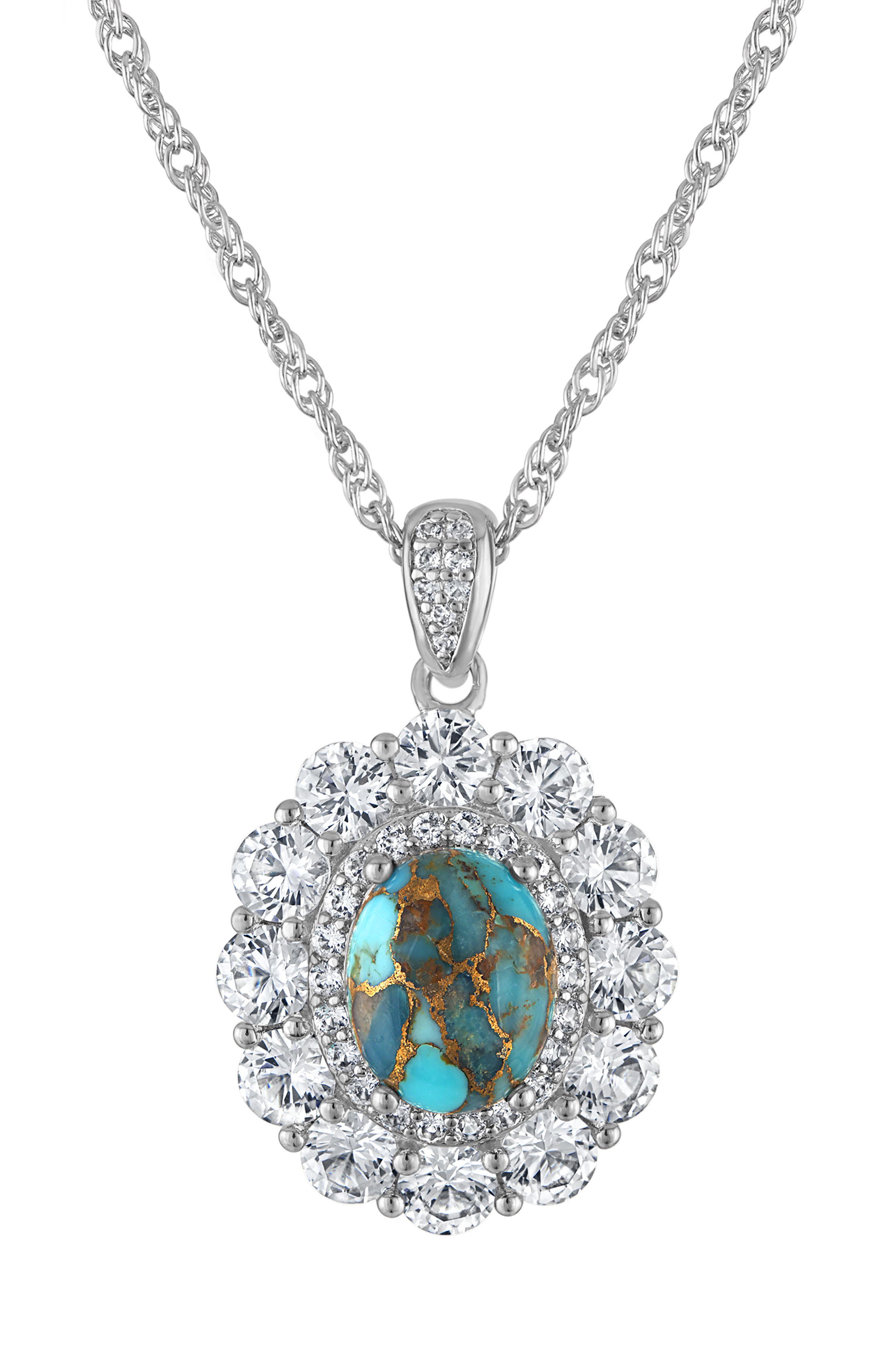 Turquoise Pendant Necklace