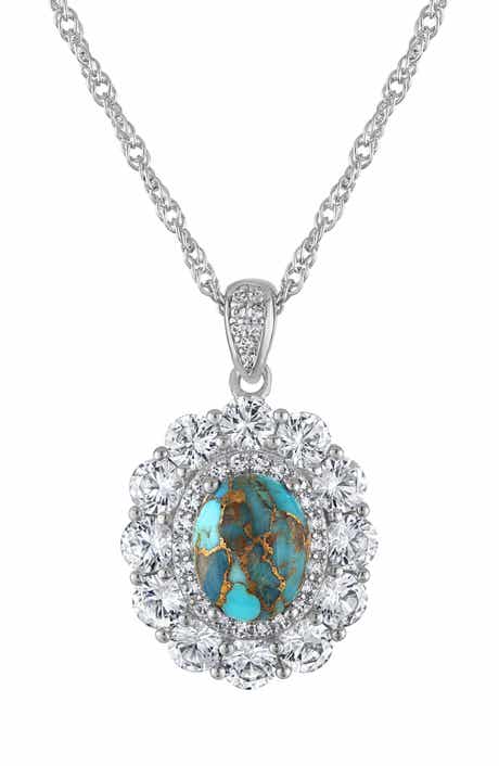 Turquoise Pendant Necklace