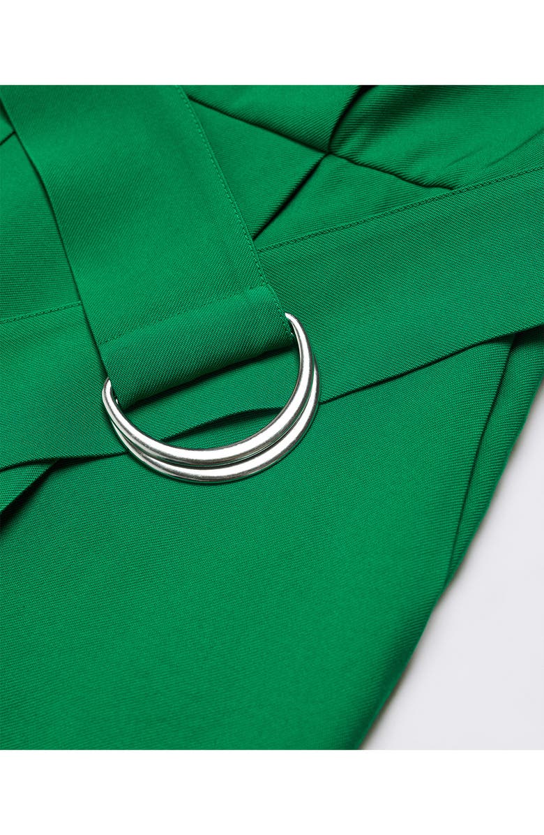 MANGO V-Neck Belted Jumpsuit, Alternate, color, 