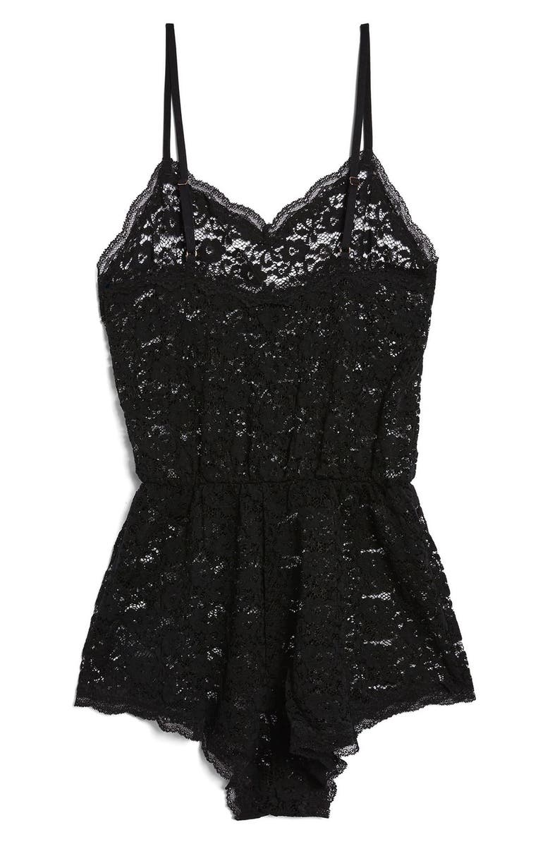Topshop Lace Bodysuit, Main, color, 