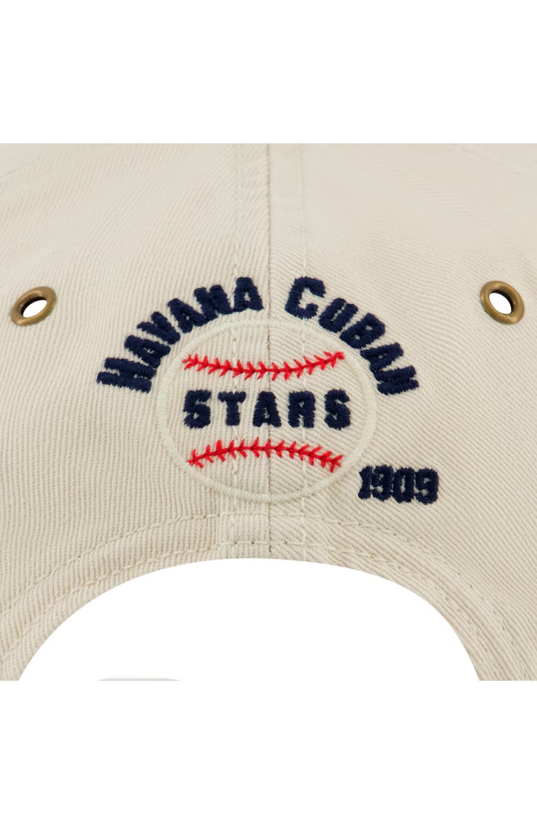 Blue Marlin Havana Cuban Stars 1909 Baseball Cap, Alternate, color, Cream