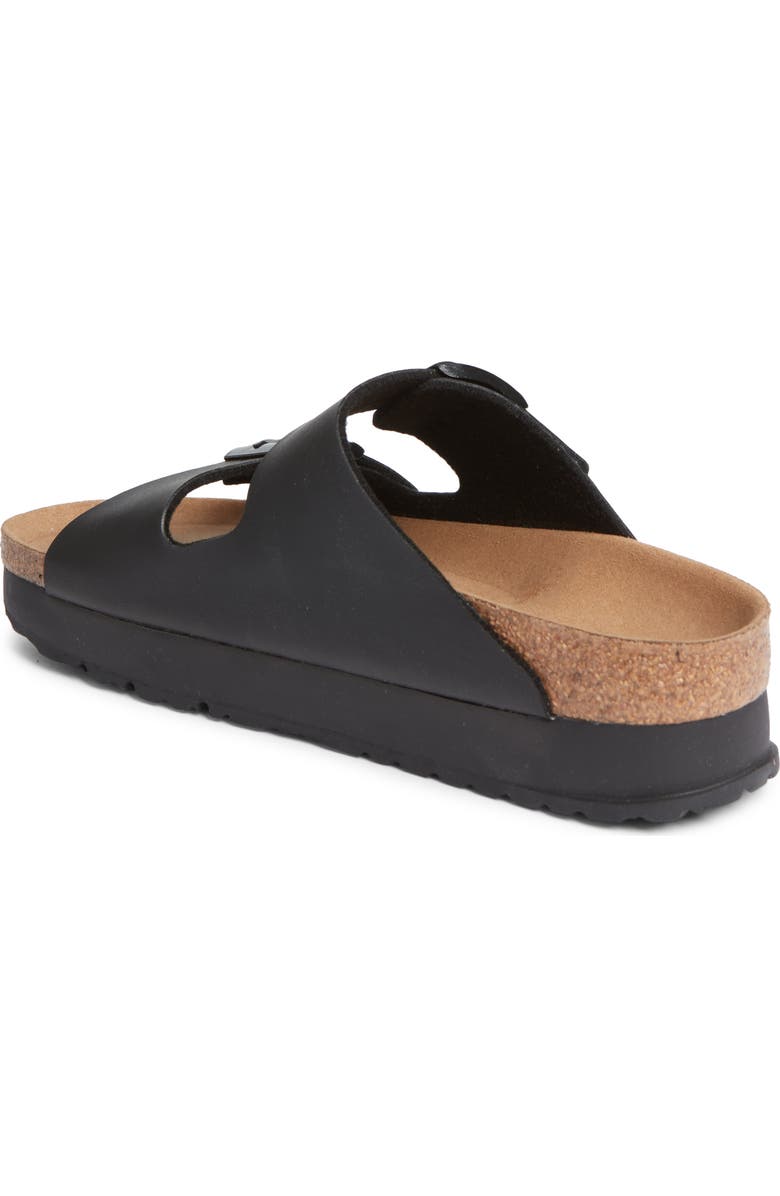 Birkenstock Papillio by Birkenstock Arizona Flex Platform Sandal, Alternate, color, Black