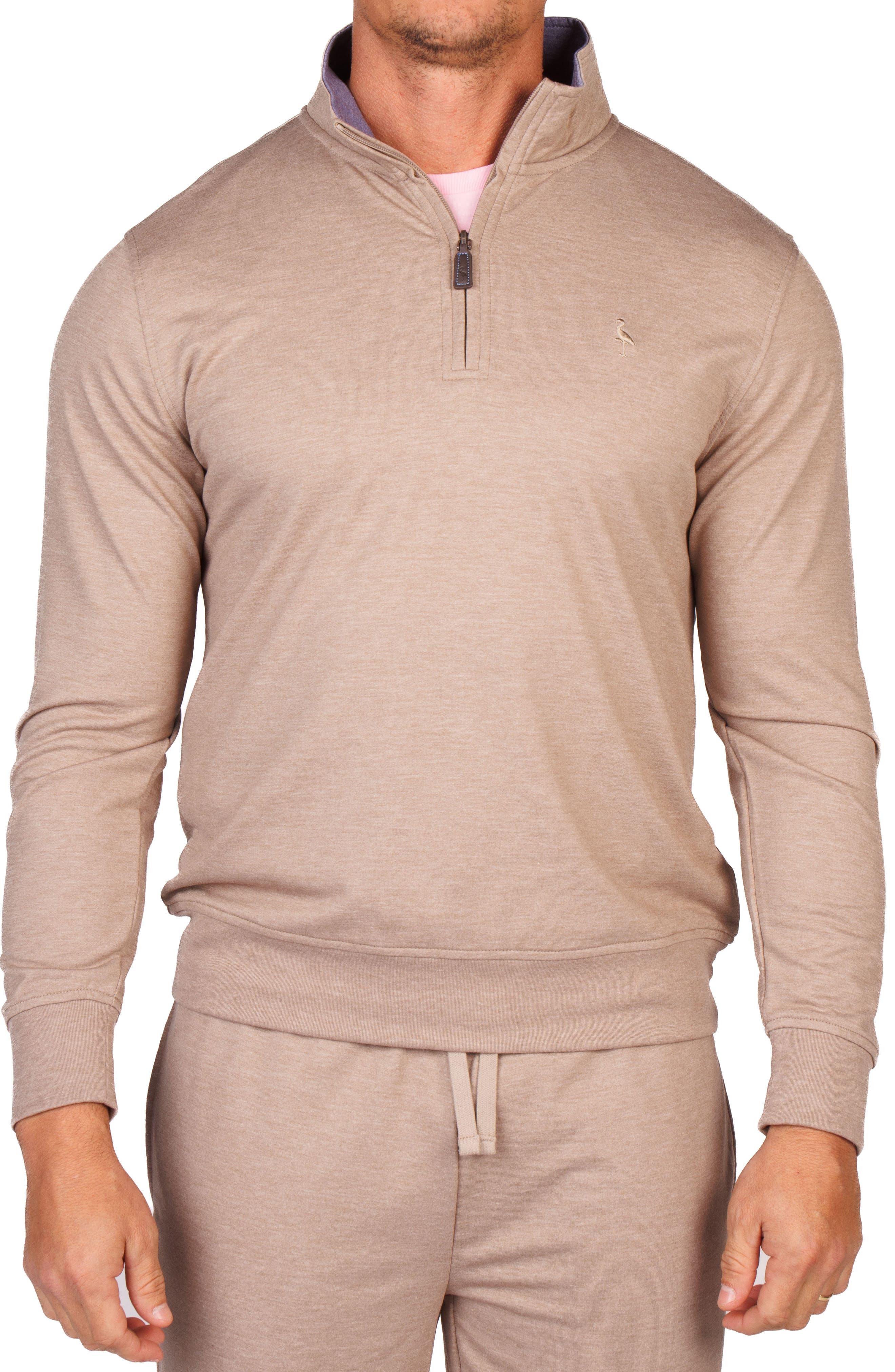 TailorByrd French Terry Quarter Zip Pullover